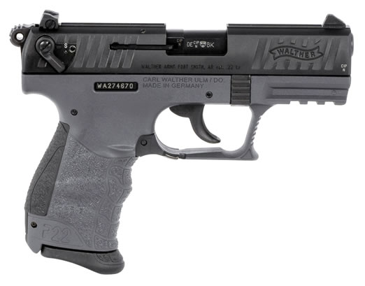 Walther Arms 5120365 P22 *CA Compliant 22 LR 3.42